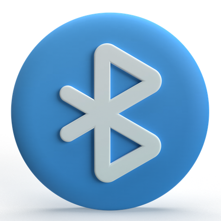 Bluetooth  3D Icon