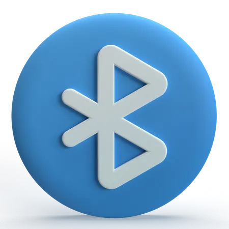 Bluetooth  3D Icon