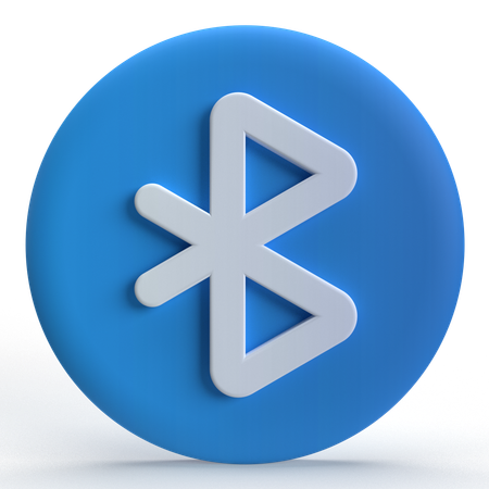 Bluetooth  3D Icon