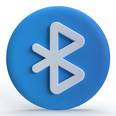 Bluetooth  3D Icon