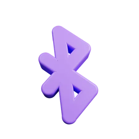 Bluetooth  3D Icon