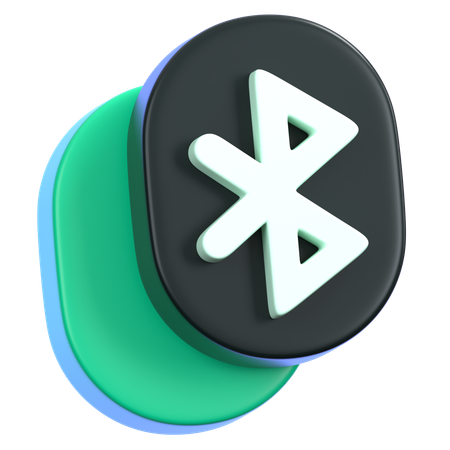 Bluetooth  3D Icon