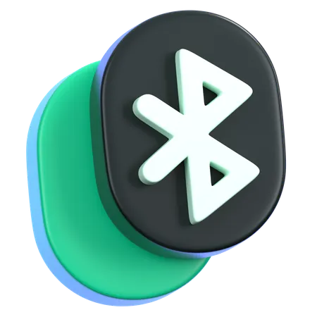 Bluetooth  3D Icon