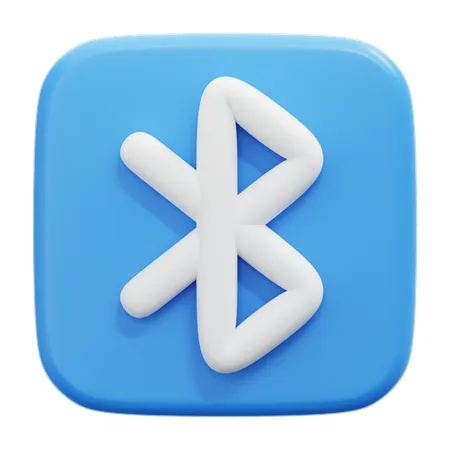 Bluetooth  3D Icon