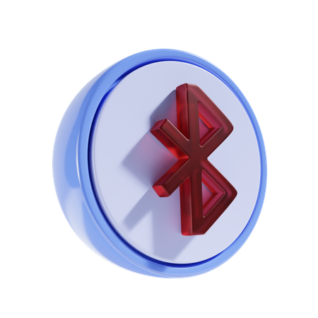 Bluetooth  3D Icon