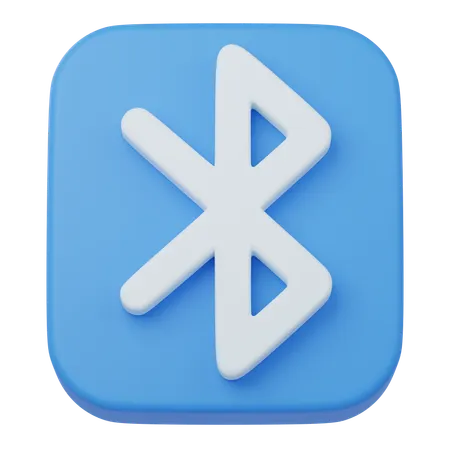Bluetooth  3D Icon