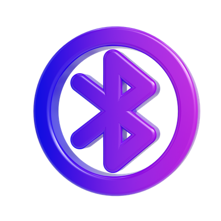 Bluetooth  3D Icon