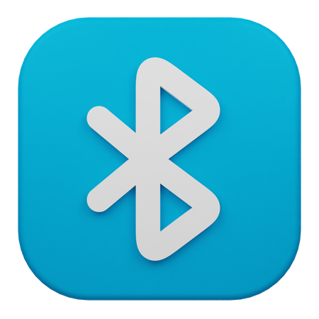 Bluetooth  3D Icon