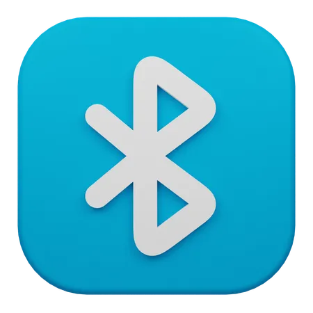 Bluetooth  3D Icon