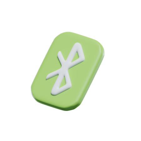 Bluetooth  3D Icon