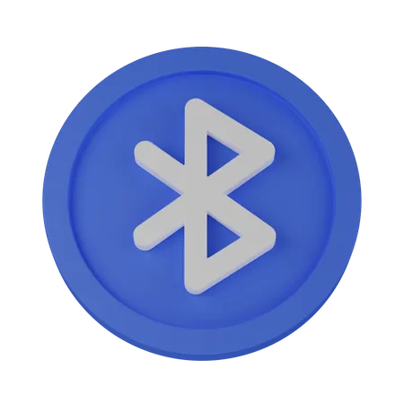 Bluetooth  3D Icon