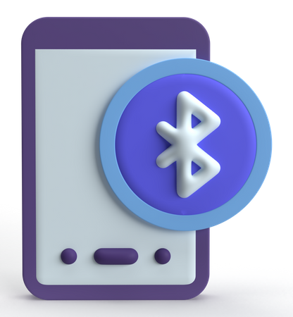 Bluetooth  3D Icon