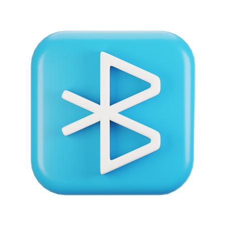 Bluetooth  3D Icon