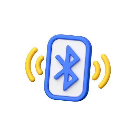 Bluetooth  3D Icon