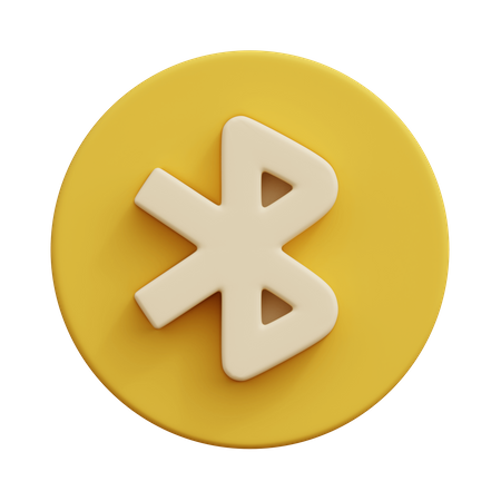 Bluetooth  3D Icon