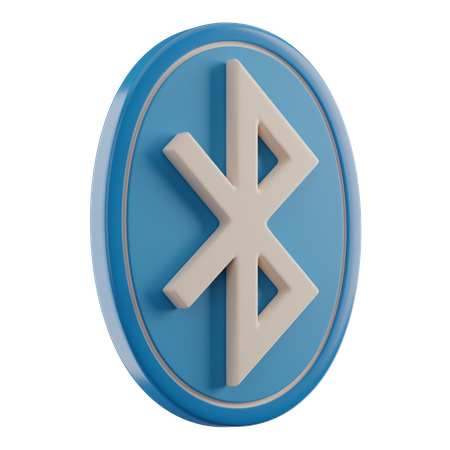 Bluetooth  3D Icon