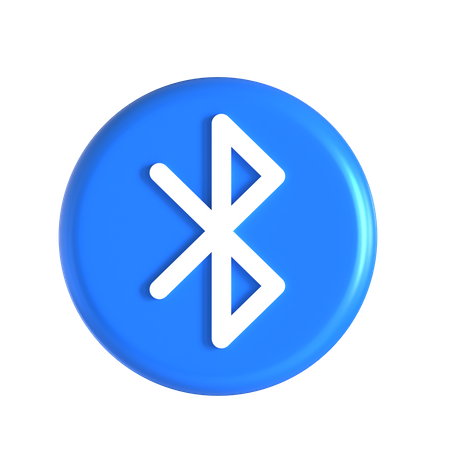 Bluetooth  3D Icon