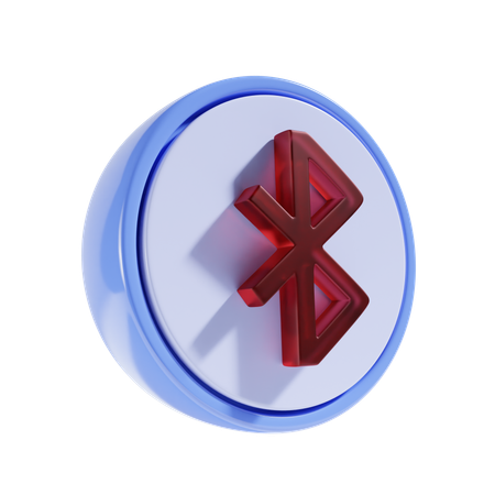 Bluetooth  3D Icon