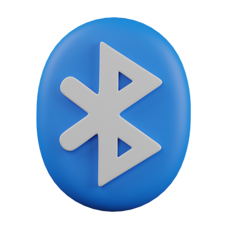 Bluetooth  3D Icon