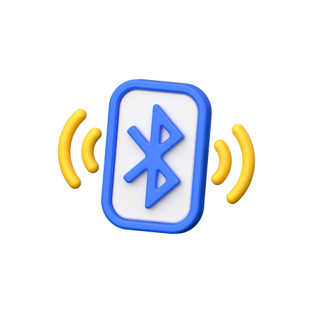 Bluetooth  3D Icon