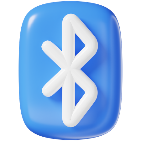 Bluetooth  3D Icon