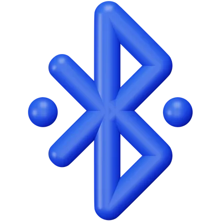 Bluetooth Connected  3D Icon