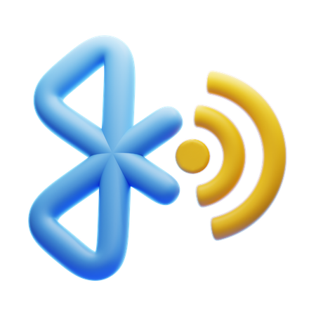 Bluetooth Connection  3D Icon