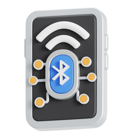 Bluetooth connection  3D Icon