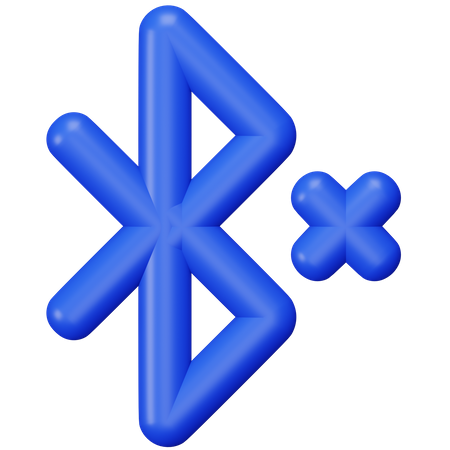 Bluetooth desativado  3D Icon