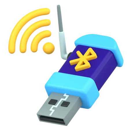 Bluetooth Driver  3D Icon