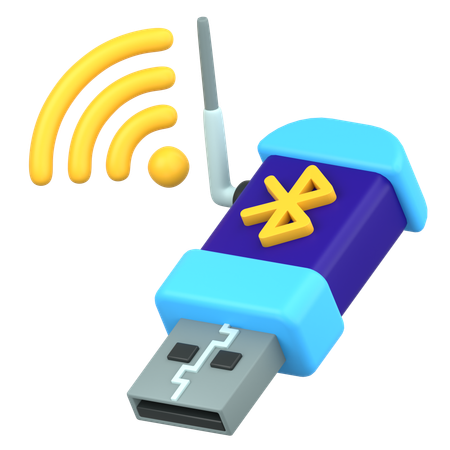 Bluetooth Driver  3D Icon