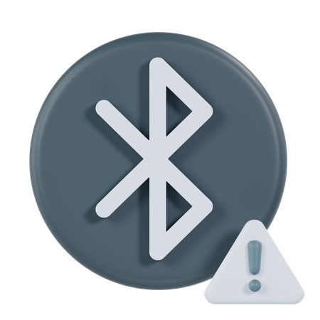 Bluetooth Error  3D Icon