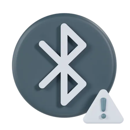 Bluetooth Error  3D Icon