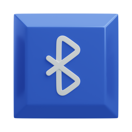 Bluetooth Keyboard Key  3D Icon