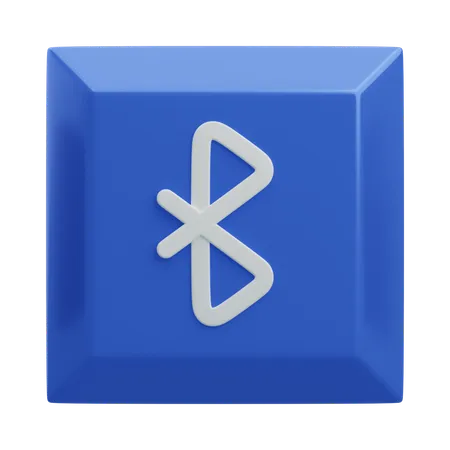 Bluetooth Keyboard Key  3D Icon