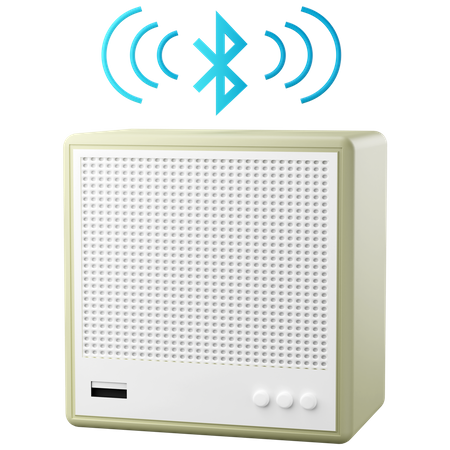 Bluetooth Lautsprecher  3D Icon