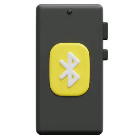 Bluetooth Mobile  3D Icon