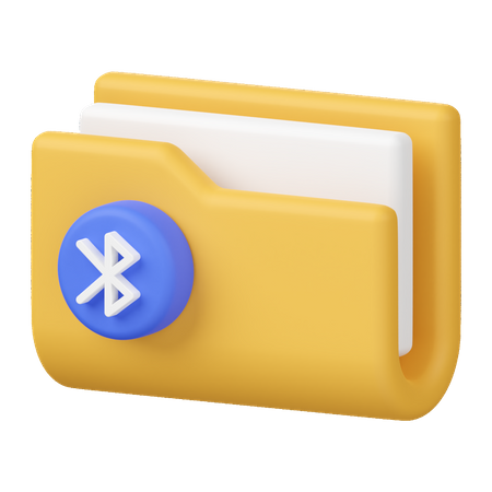 Bluetooth-Ordner  3D Icon