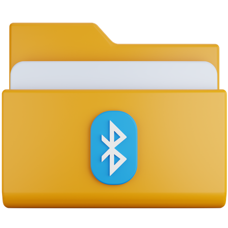 Bluetooth-Ordner  3D Icon