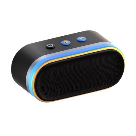 Bluetooth Speaker  3D Icon