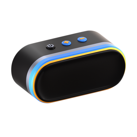 Bluetooth Speaker  3D Icon
