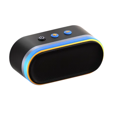 Bluetooth Speaker  3D Icon