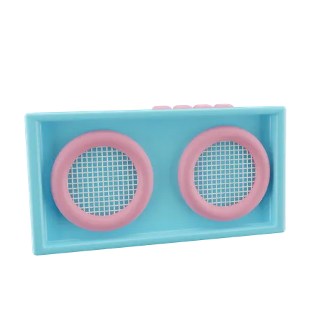 Bluetooth Speaker  3D Icon