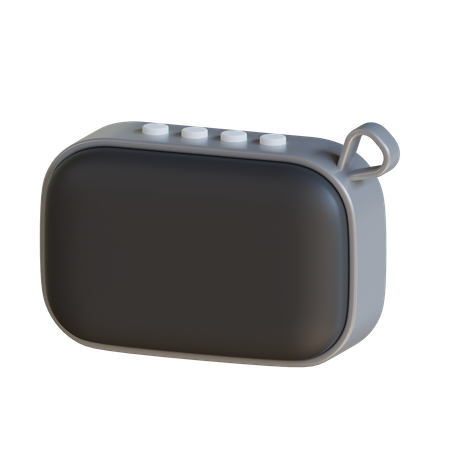 Bluetooth Speaker  3D Icon