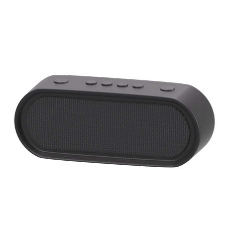 Bluetooth Speaker 3D Icon