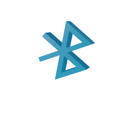 Bluetooth Technology  3D Icon