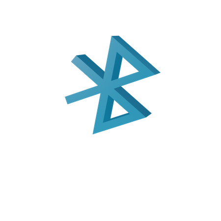 Bluetooth Technology 3D Icon