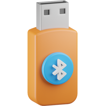 ブルートゥースUSB  3D Icon