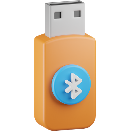 Bluetooth Usb  3D Icon