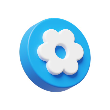 Blume  3D Icon